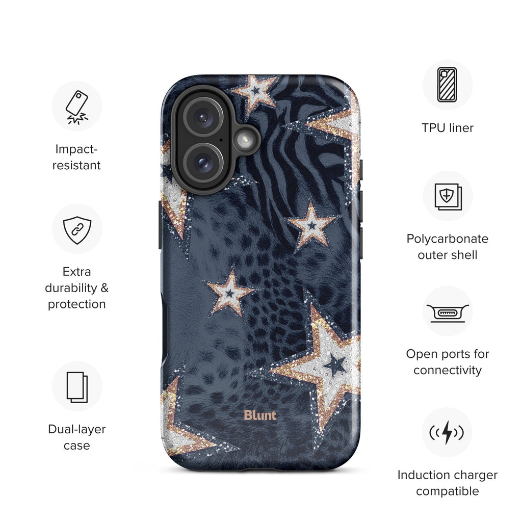 Midnight Star iPhone Case