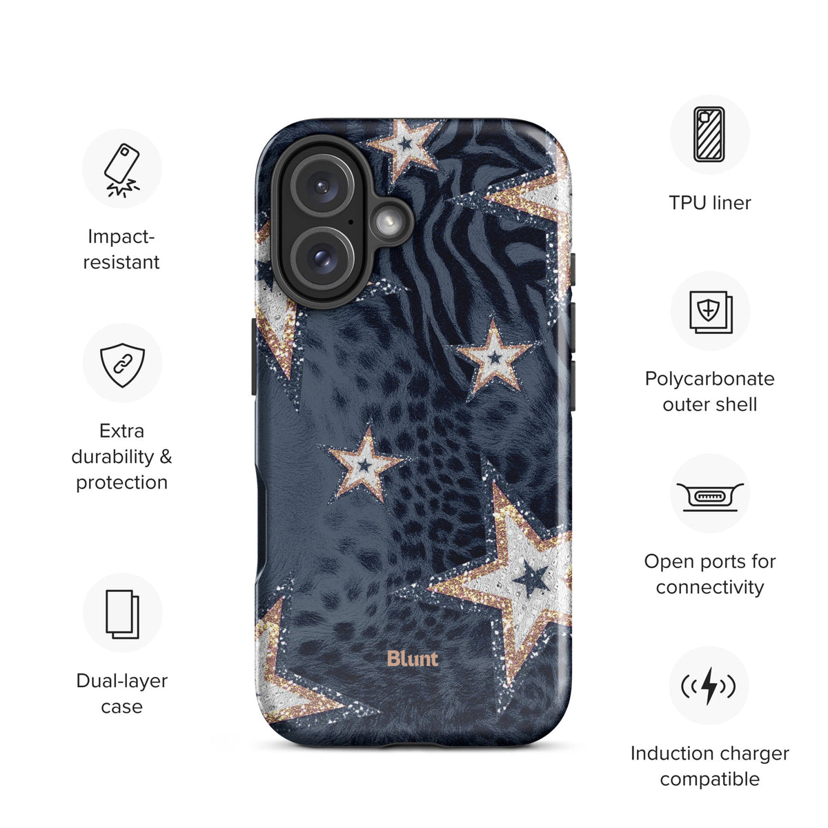 Midnight Star iPhone Case