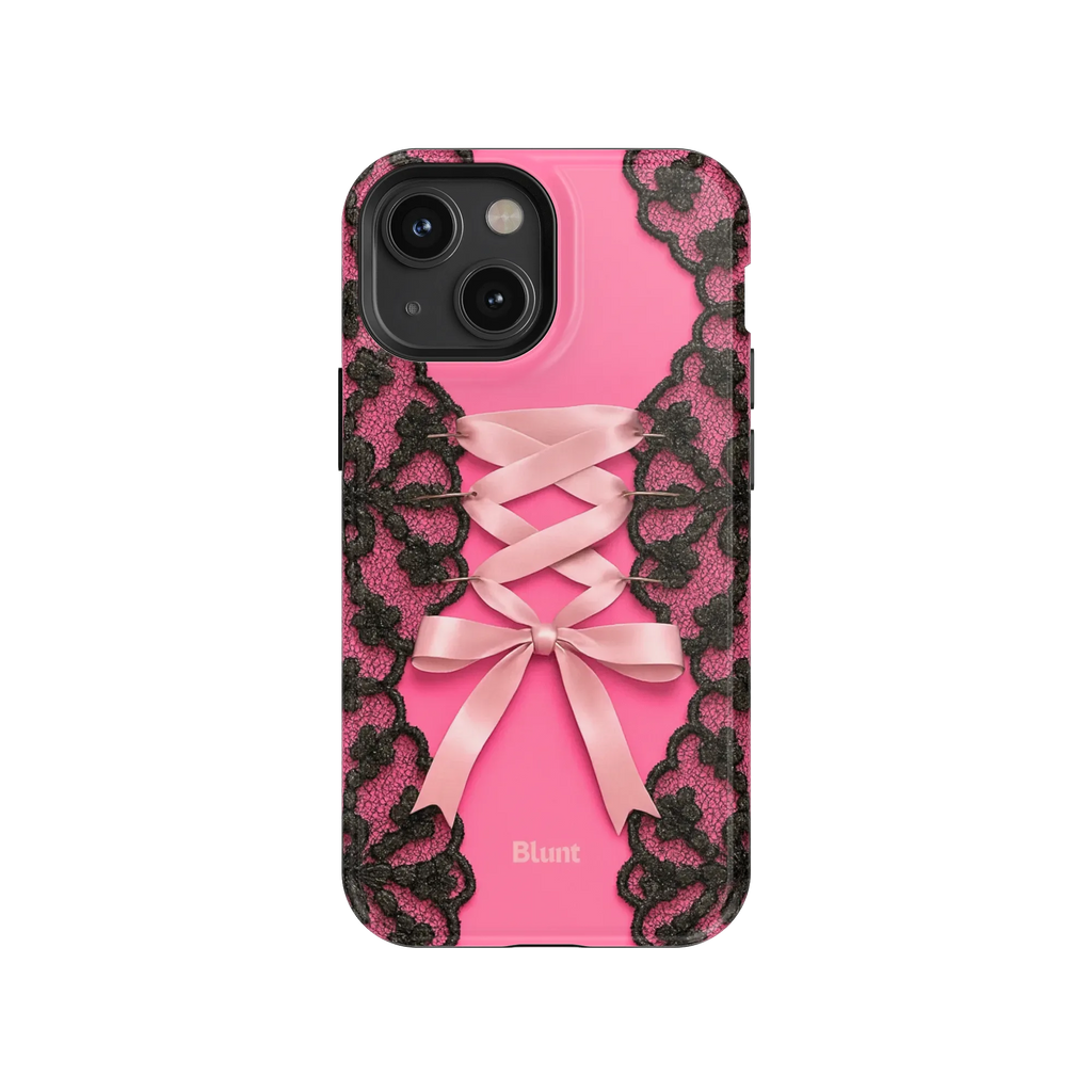 Pink Corset iPhone Case