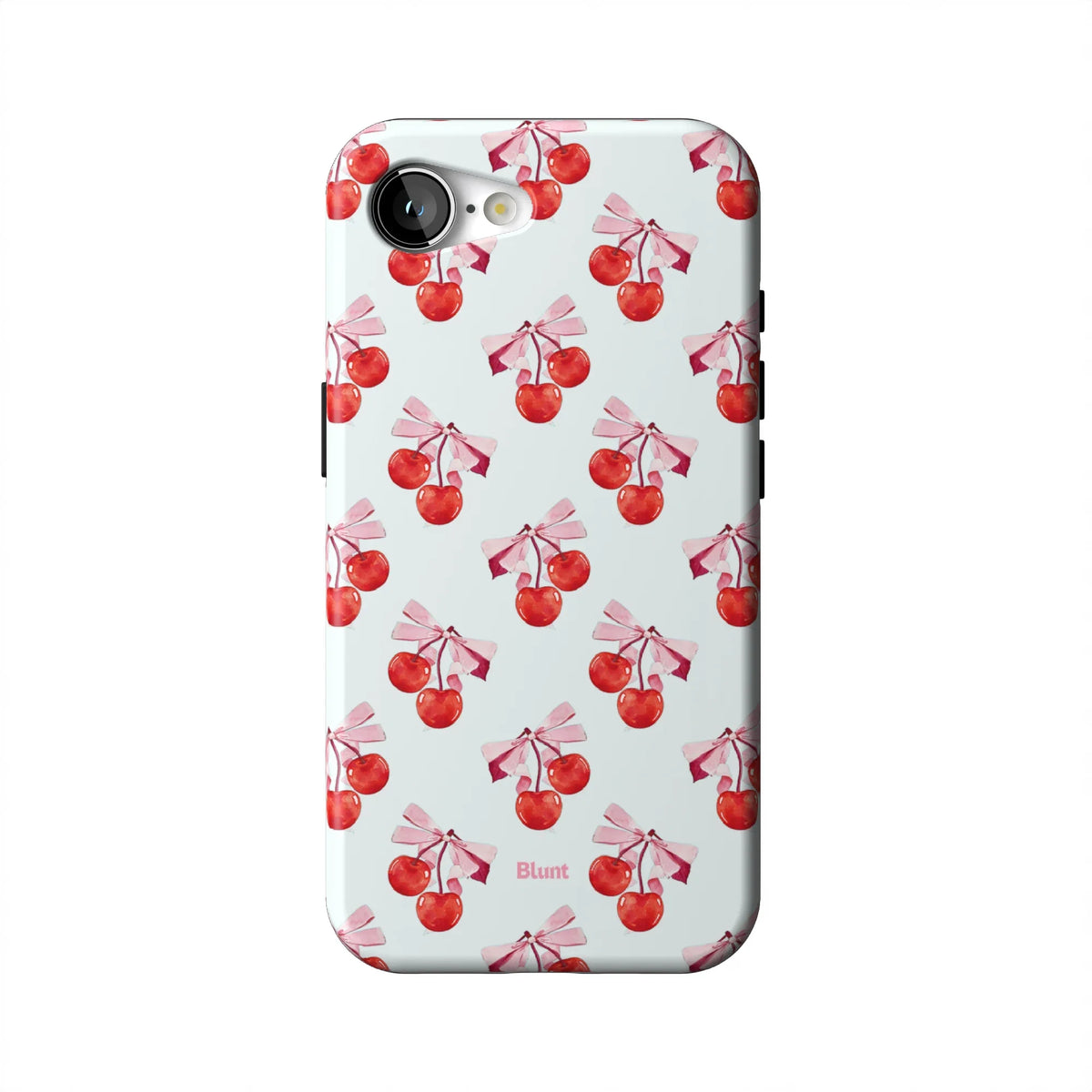 White Cherry iPhone Case