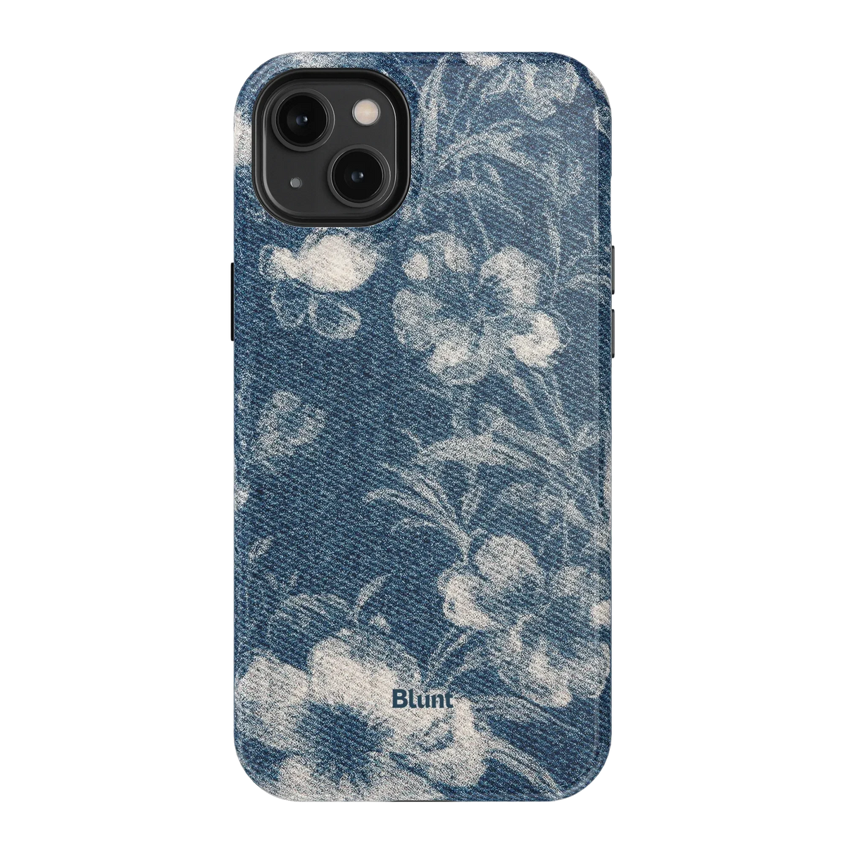 Denim Bloom iPhone Case