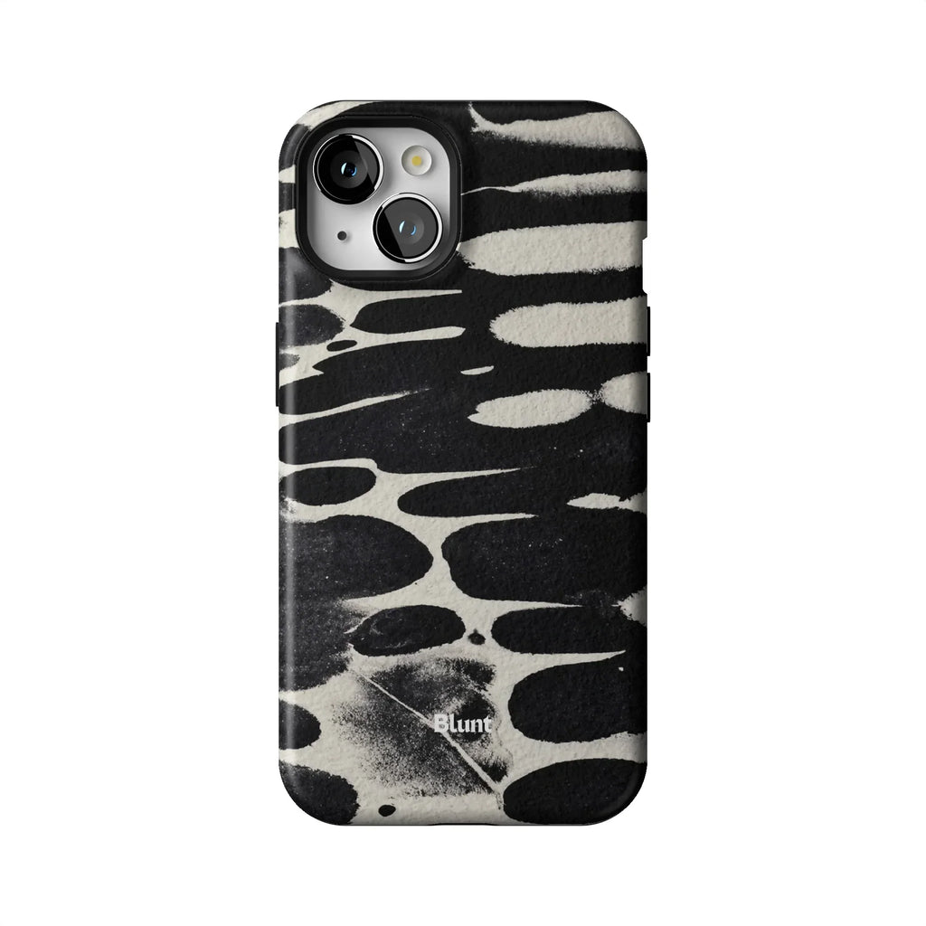 Noir Abstract iPhone Case