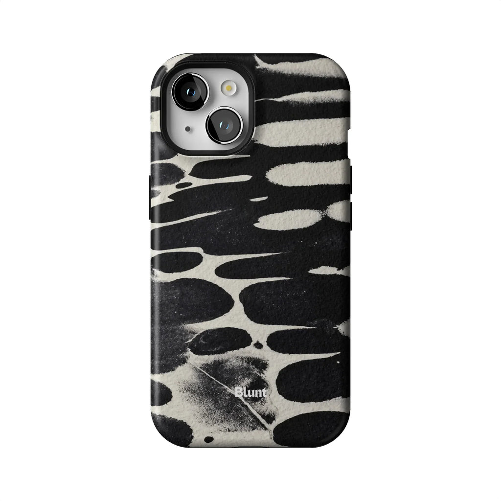 Noir Abstract iPhone Case