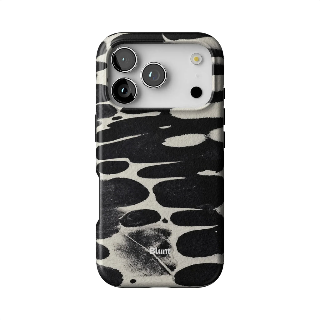 Noir Abstract iPhone Case