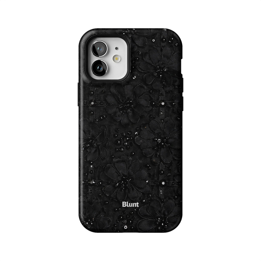 Noir Bloom iPhone Case
