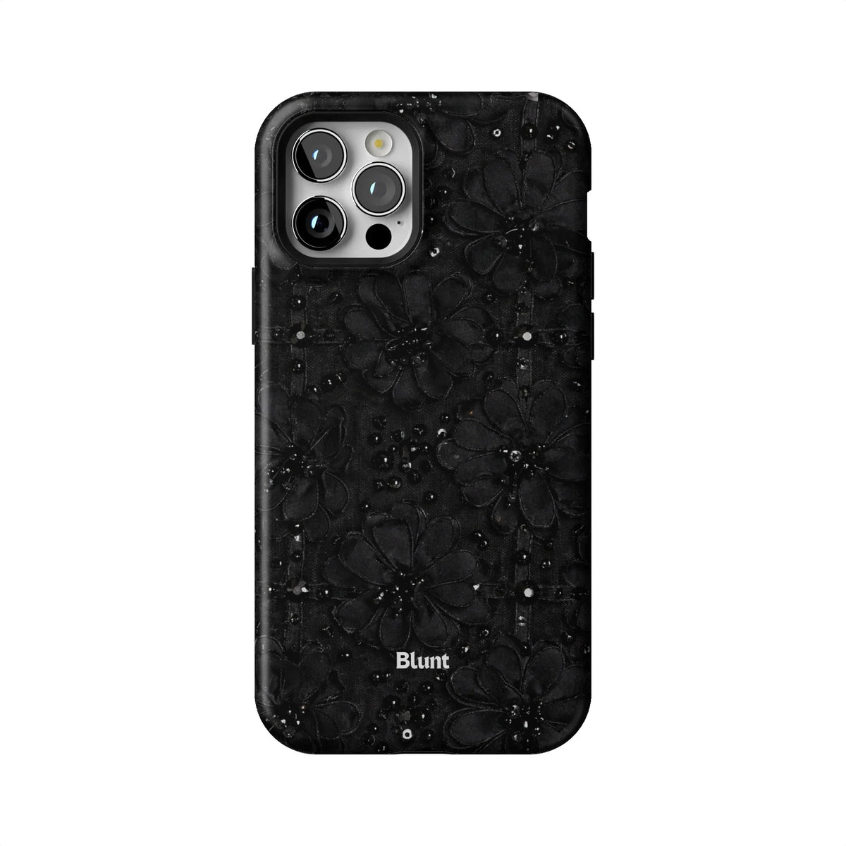 Noir Bloom iPhone Case