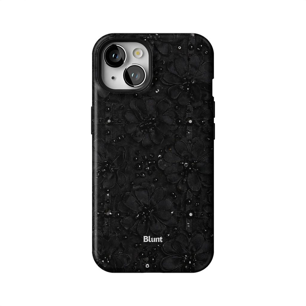 Noir Bloom iPhone Case