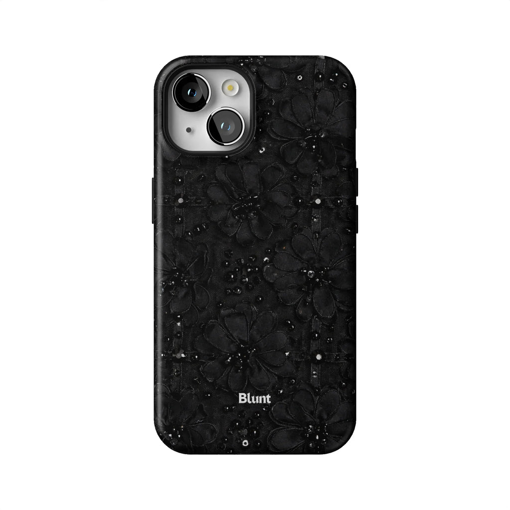 Noir Bloom iPhone Case