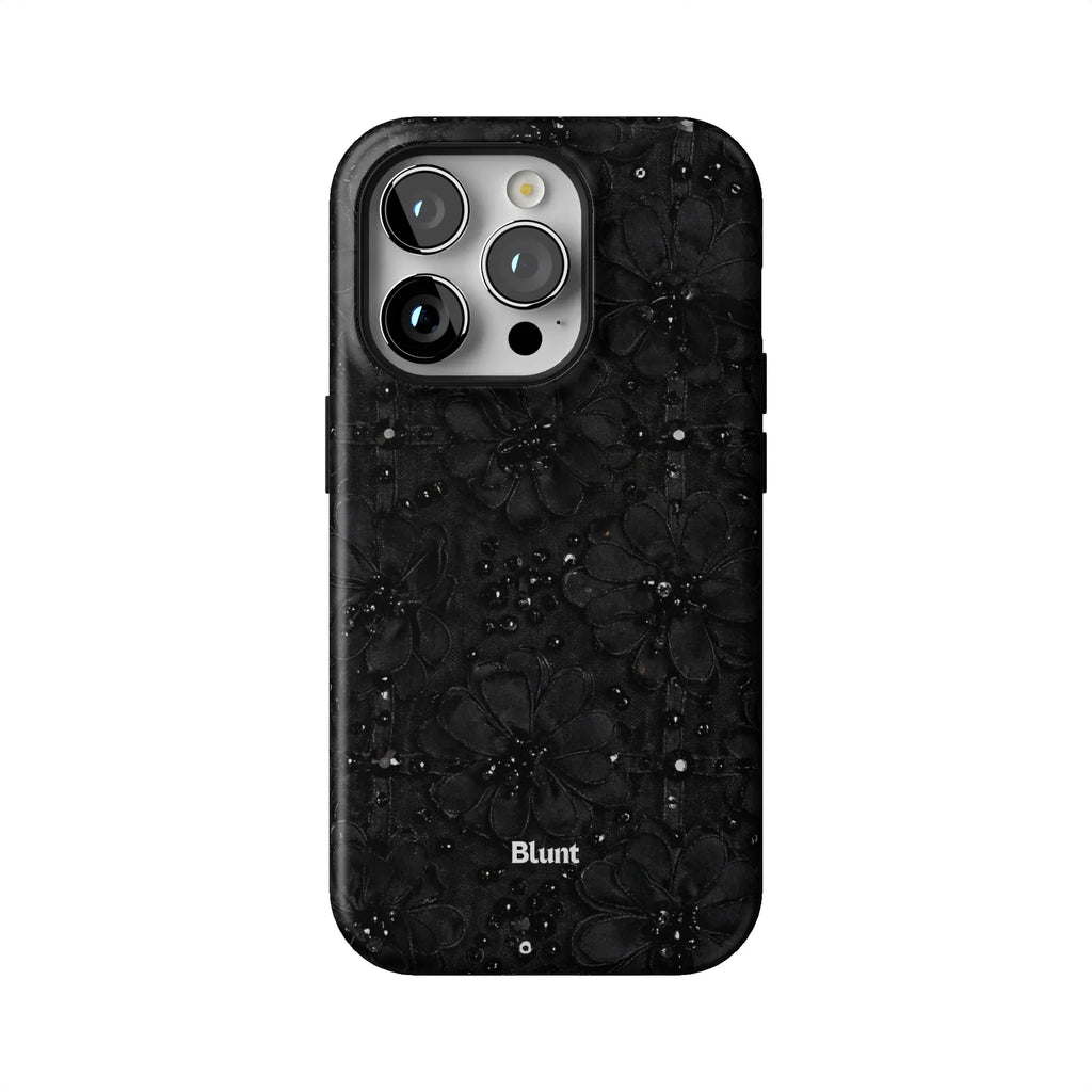 Noir Bloom iPhone Case