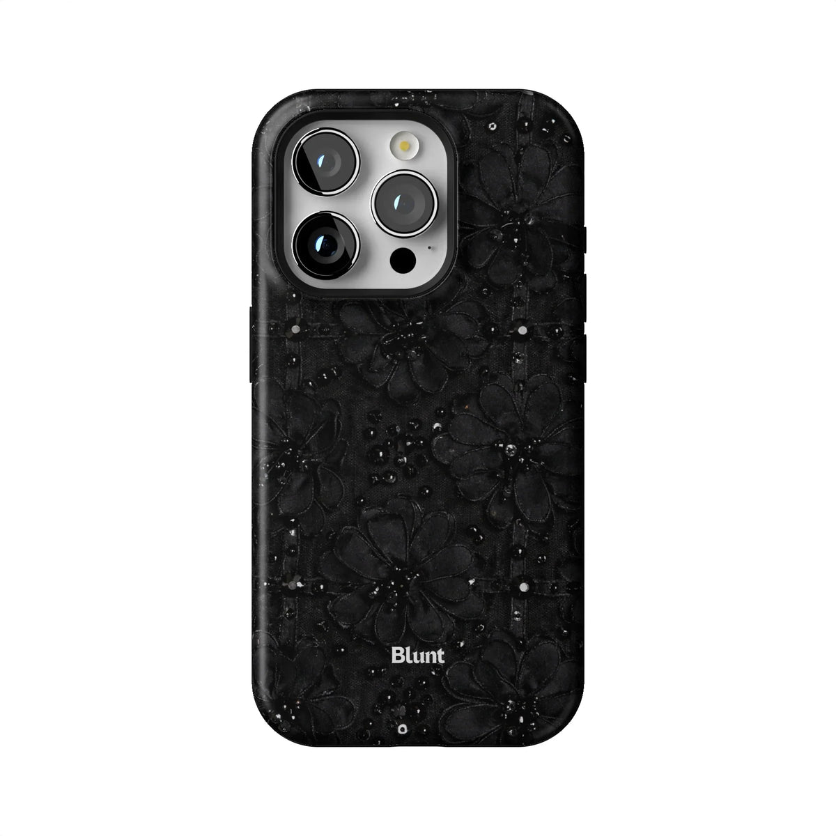 Noir Bloom iPhone Case