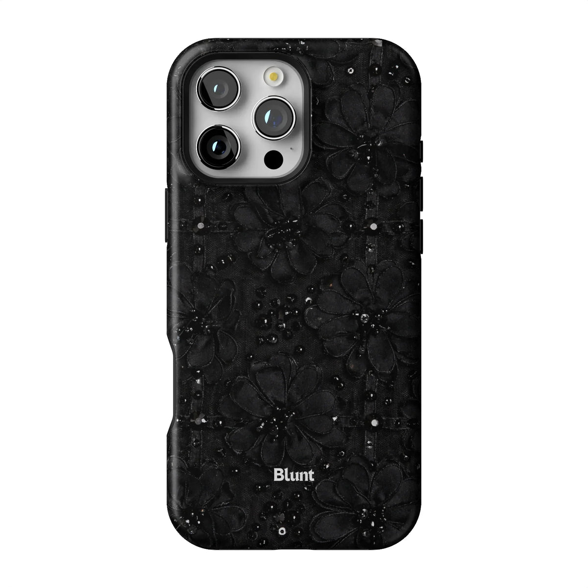 Noir Bloom iPhone Case