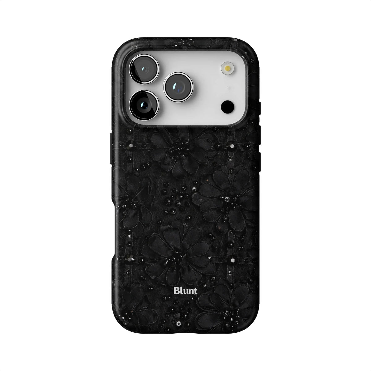 Noir Bloom iPhone Case
