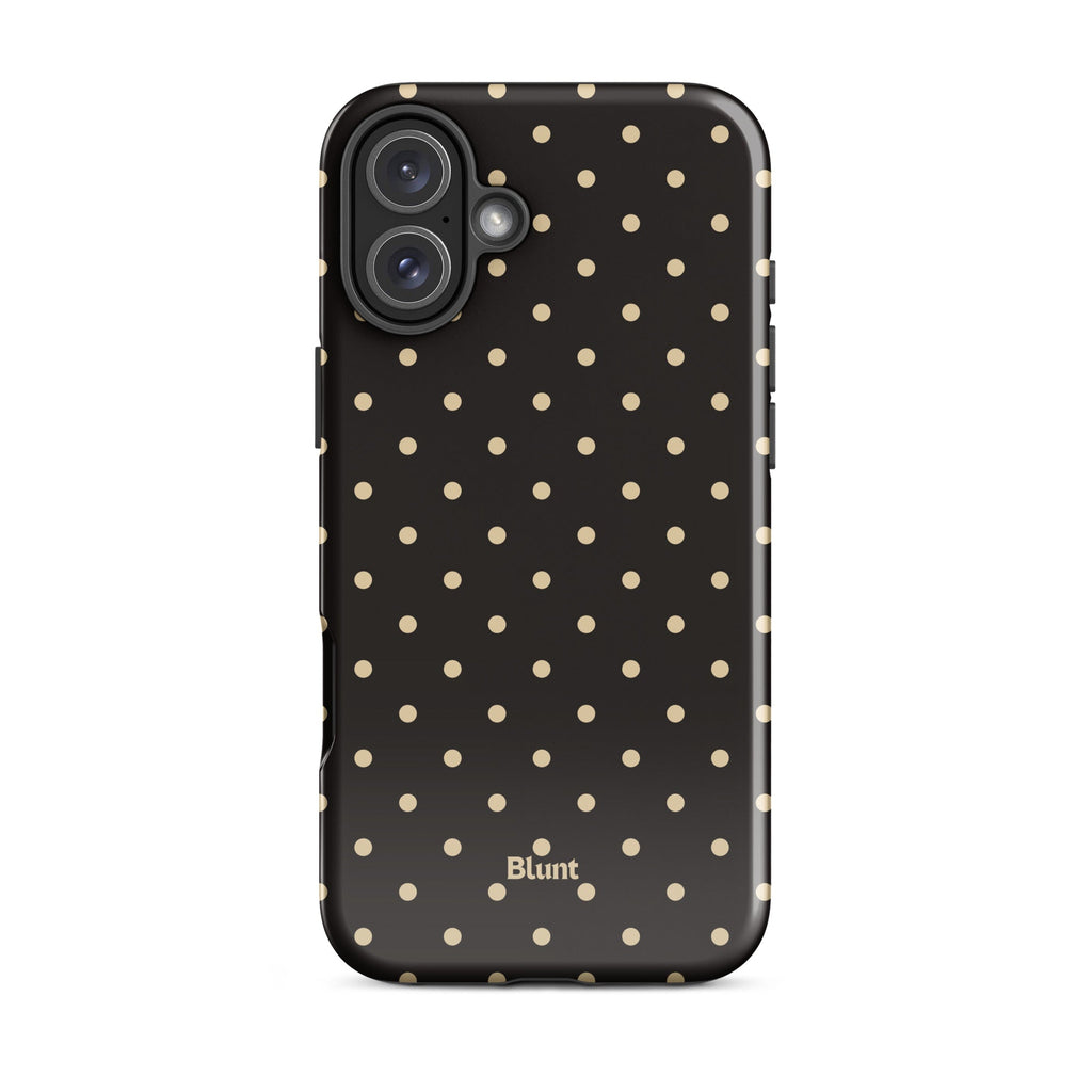 Noir Dot iPhone Case
