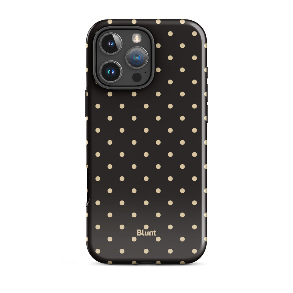 Noir Dot iPhone Case