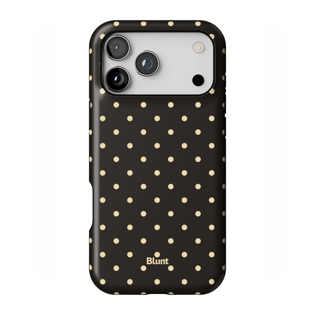 Noir Dot iPhone Case