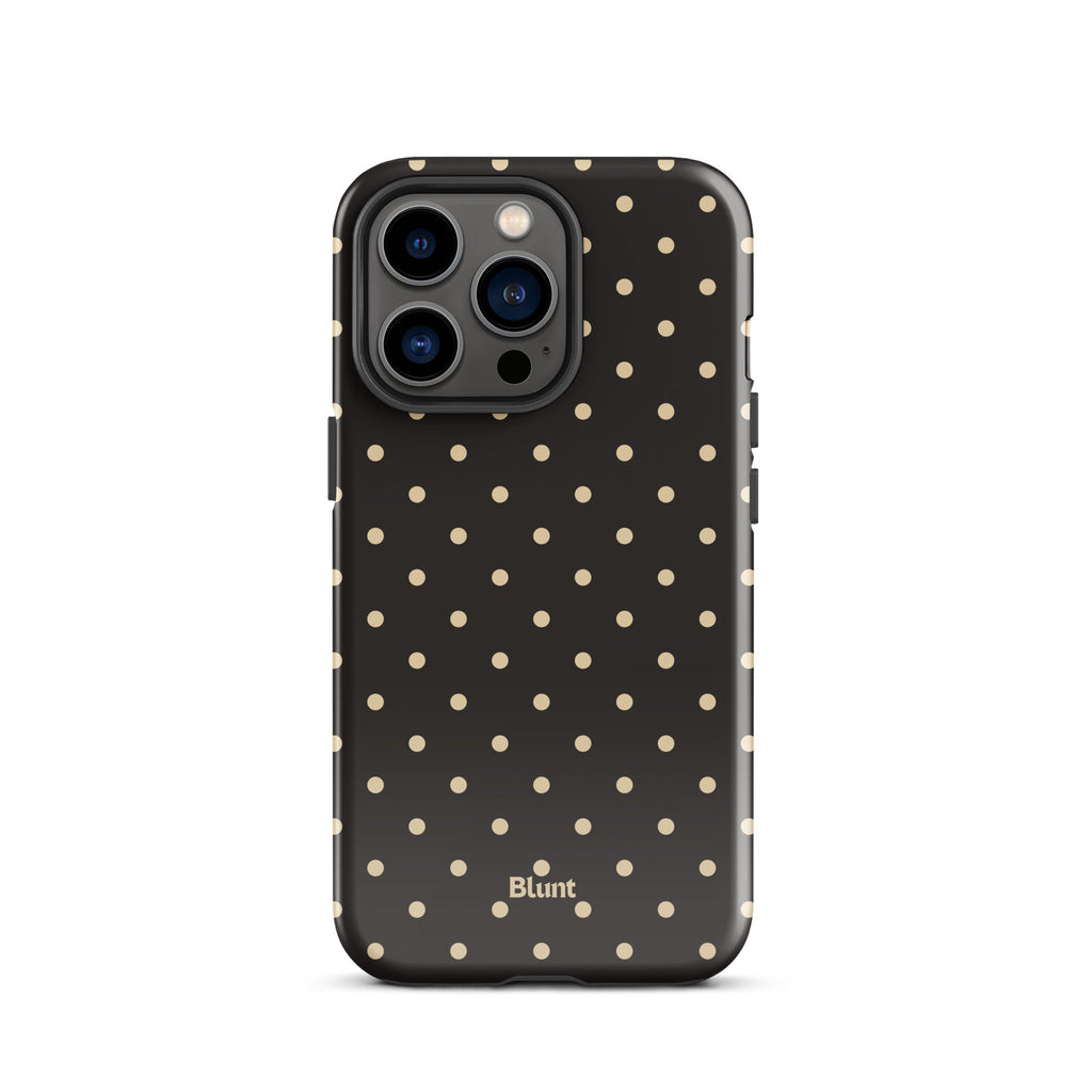 Noir Dot iPhone Case