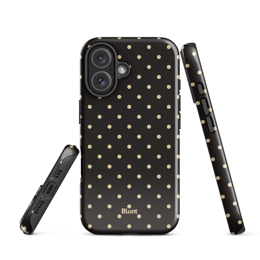 Noir Dot iPhone Case