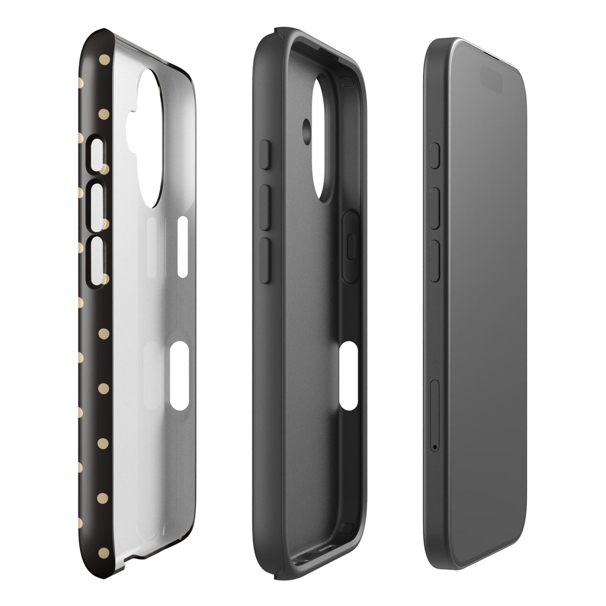 Noir Dot iPhone Case