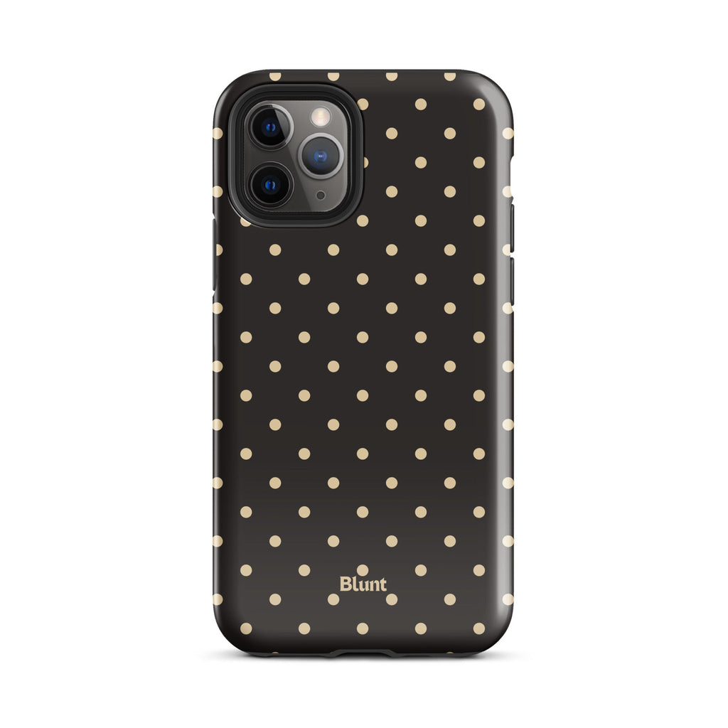 Noir Dot iPhone Case