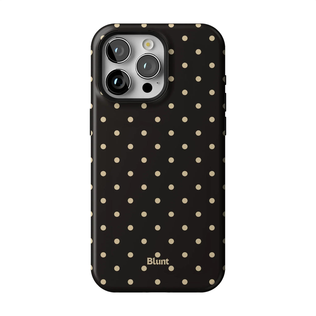 Noir Dot iPhone Case