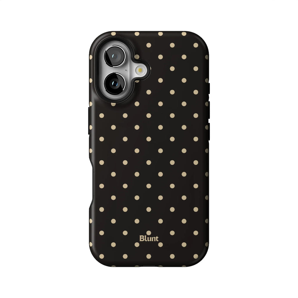 Noir Dot iPhone Case