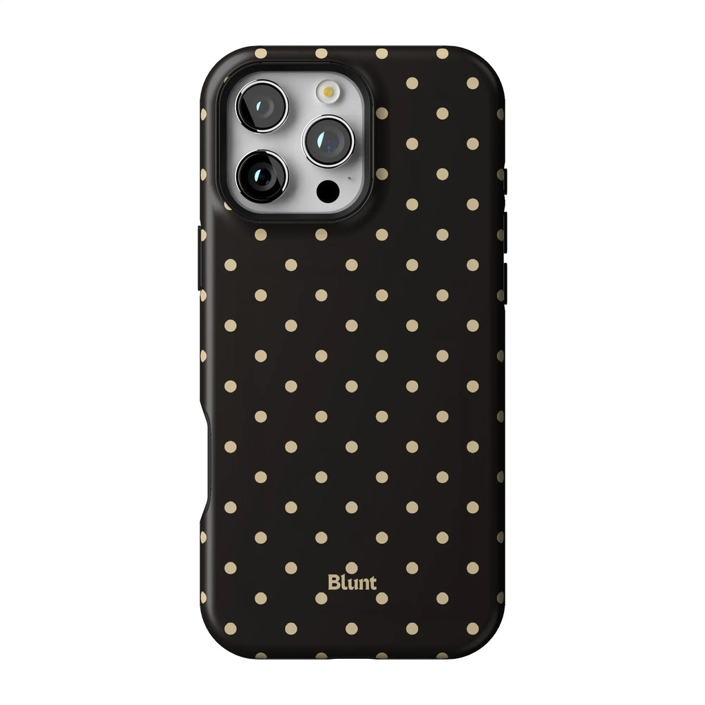 Noir Dot iPhone Case