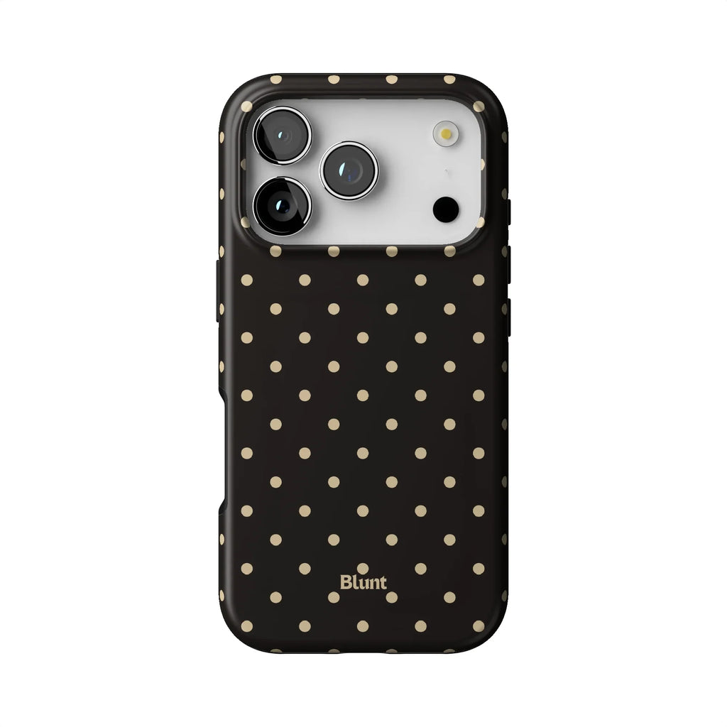 Noir Dot iPhone Case