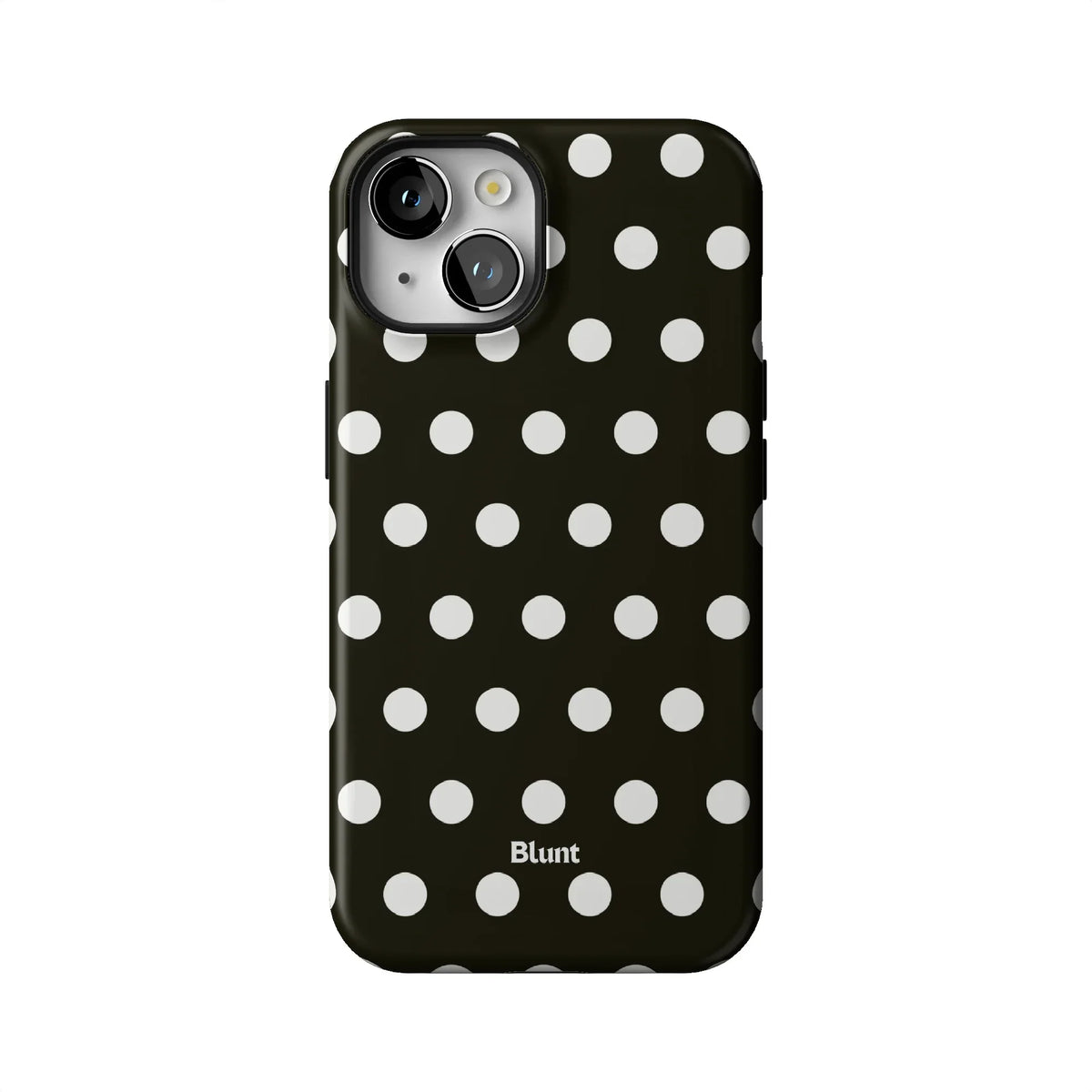 Noir Polka iPhone Case