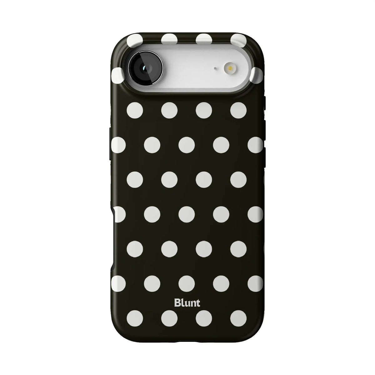 Noir Polka iPhone Case
