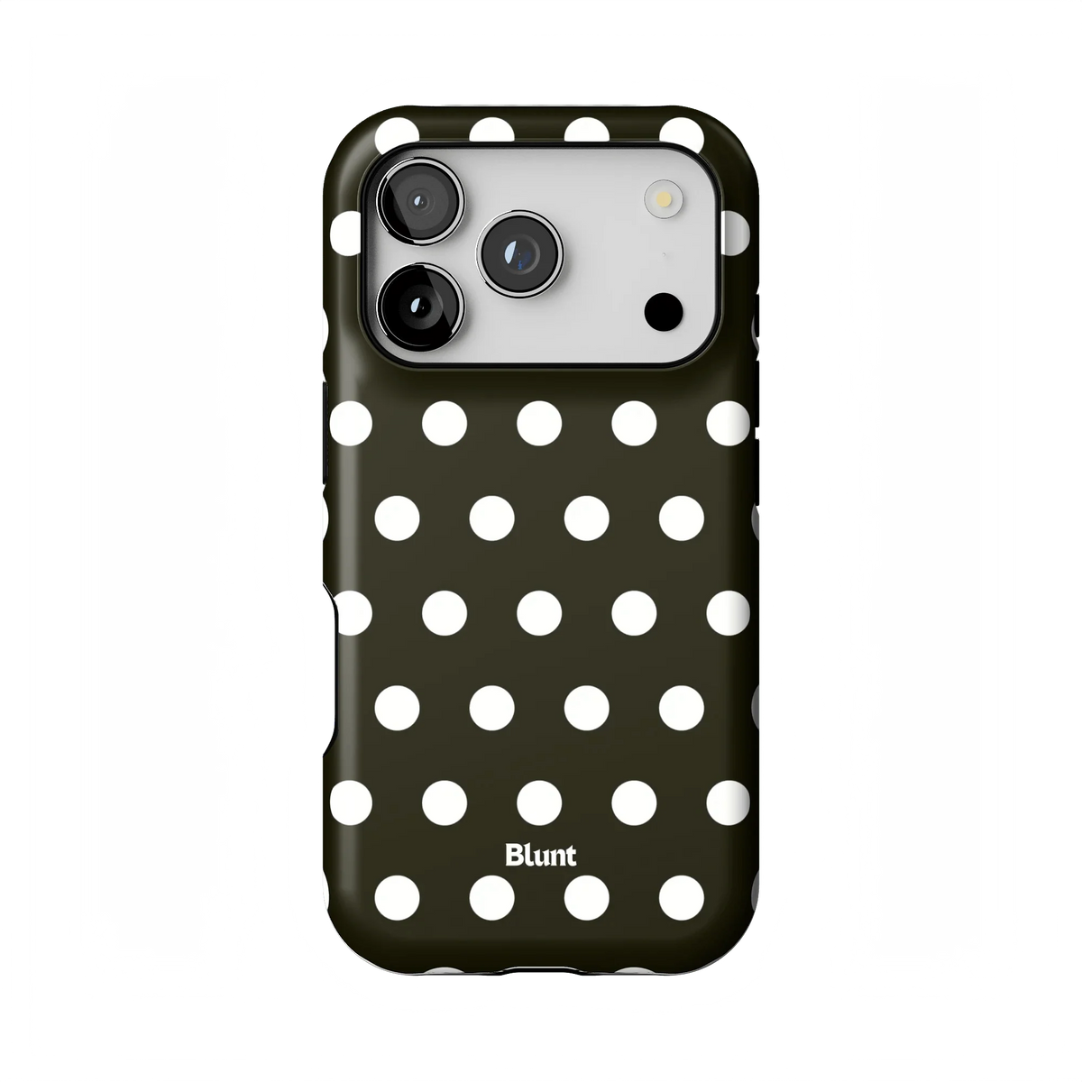 Noir Polka iPhone Case