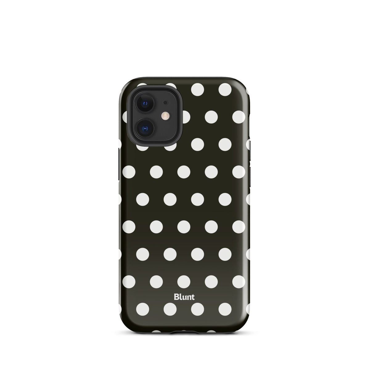 Noir Polka iPhone Case