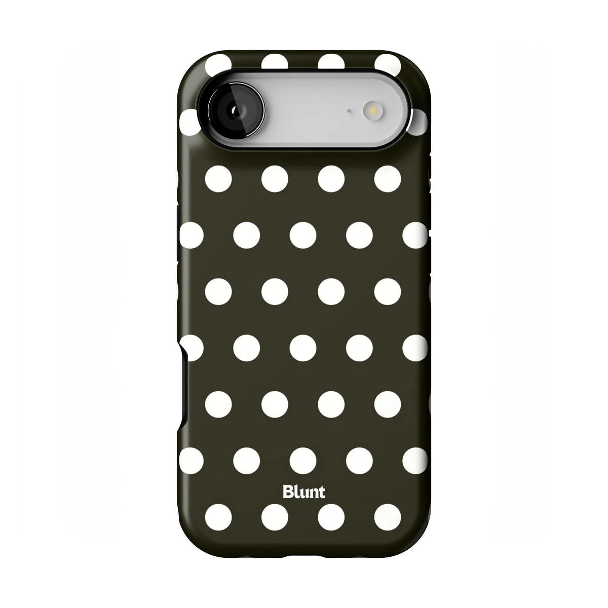 Noir Polka iPhone Case