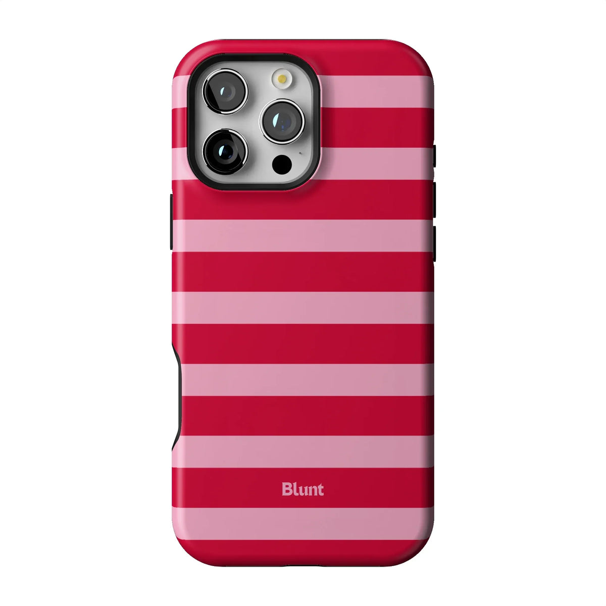 Cherry Stripe iPhone Case