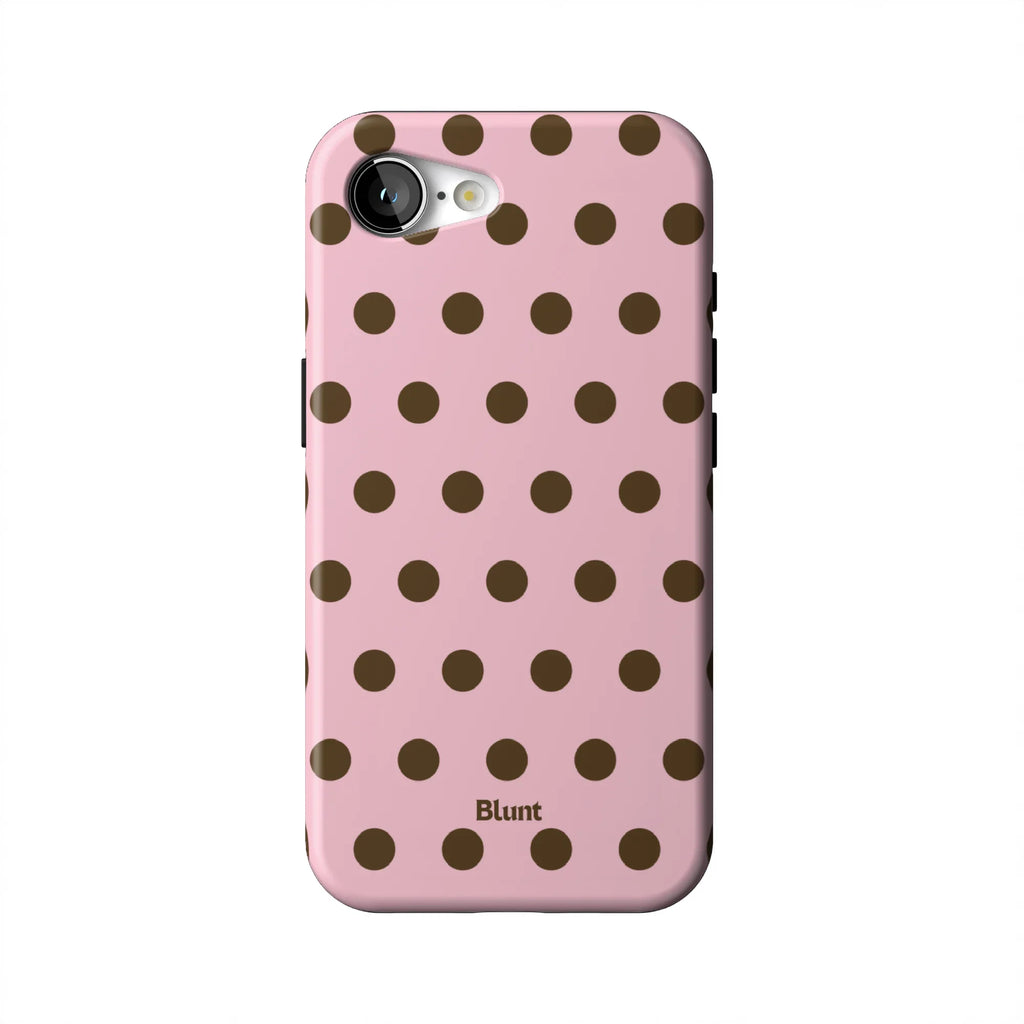 Blush Polka iPhone Case
