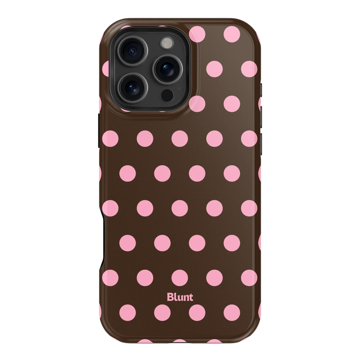 Chocolate Polka iPhone Case