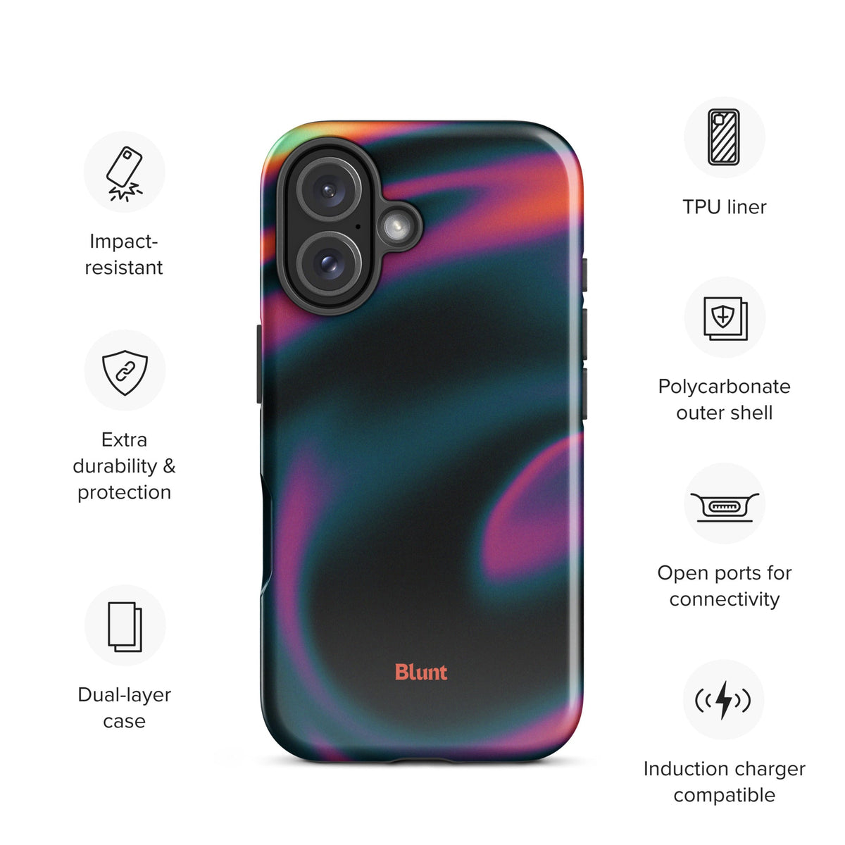 Obsidian Aura iPhone Case