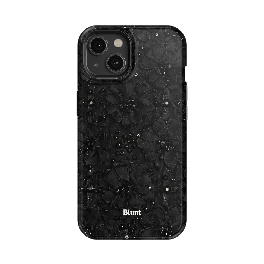 Noir Bloom iPhone Case