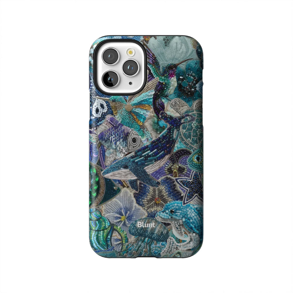 Blue Crush iPhone Case