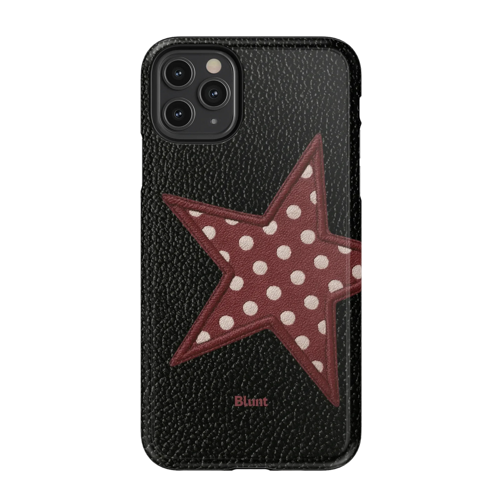 Polka Star iPhone Case