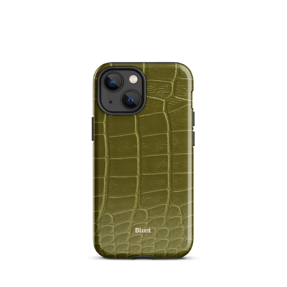 Olive Croc iPhone Case