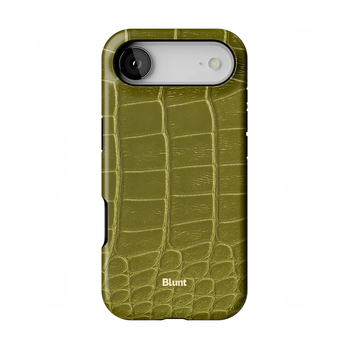 Olive Croc iPhone Case
