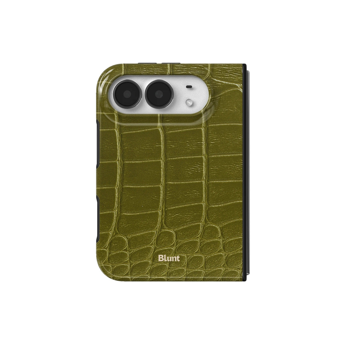 Olive Croc iPhone Case
