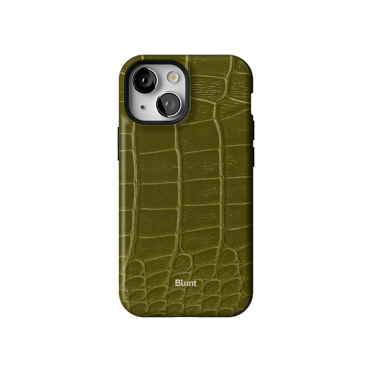 Olive Croc iPhone Case