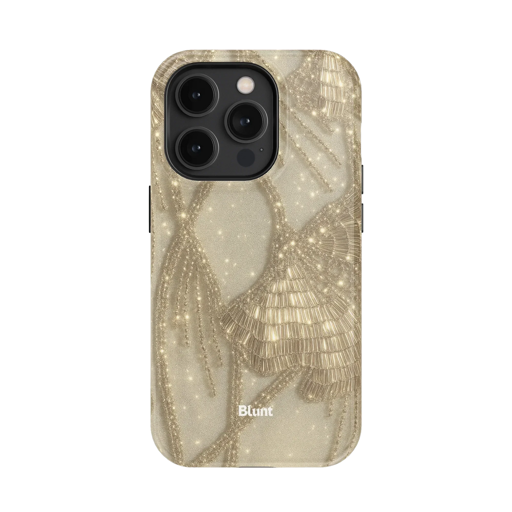 Golden Fringe iPhone Case