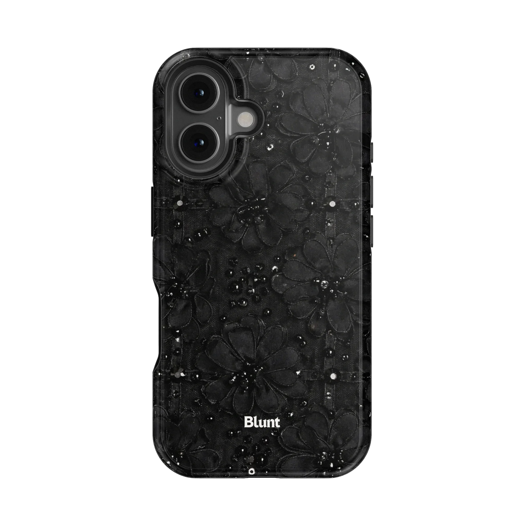 Noir Bloom iPhone Case