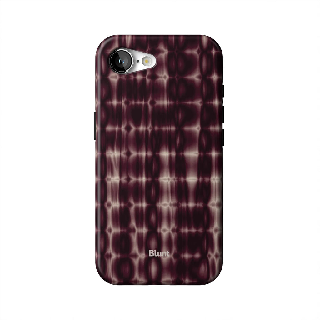 Purple Ripple iPhone Case