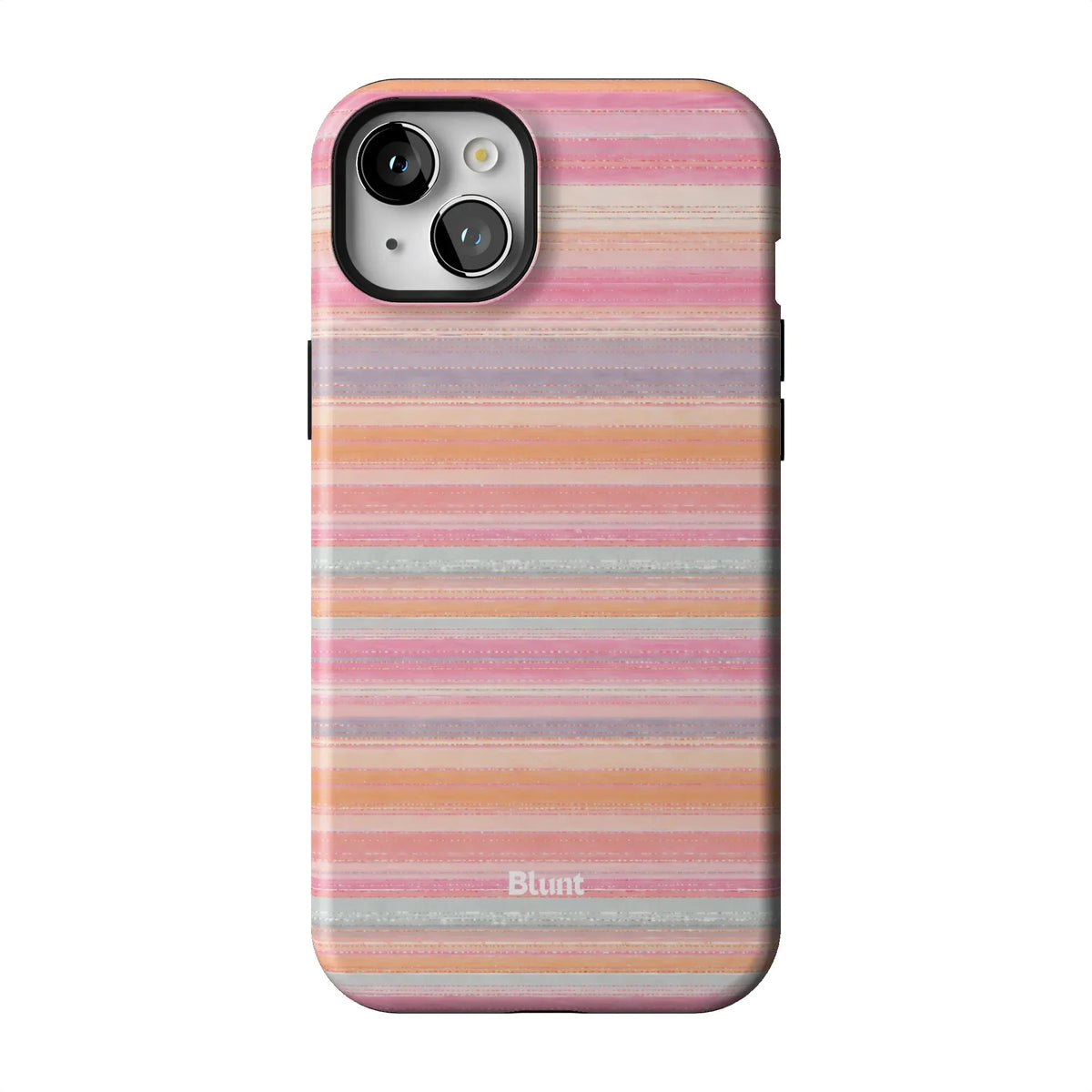 Peachy Lines iPhone Case