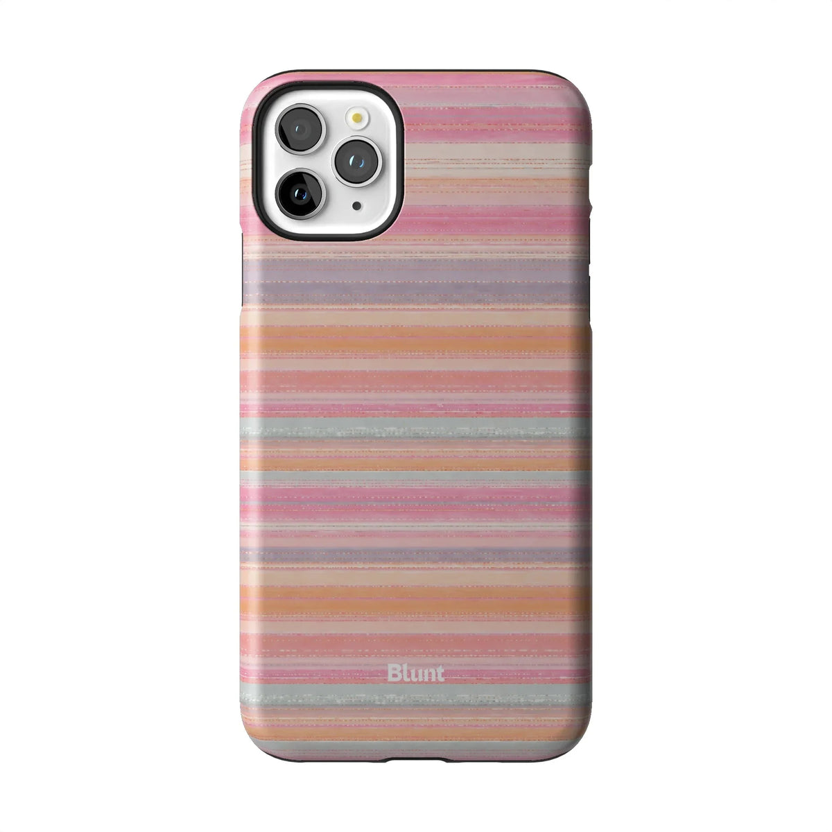 Peachy Lines iPhone Case
