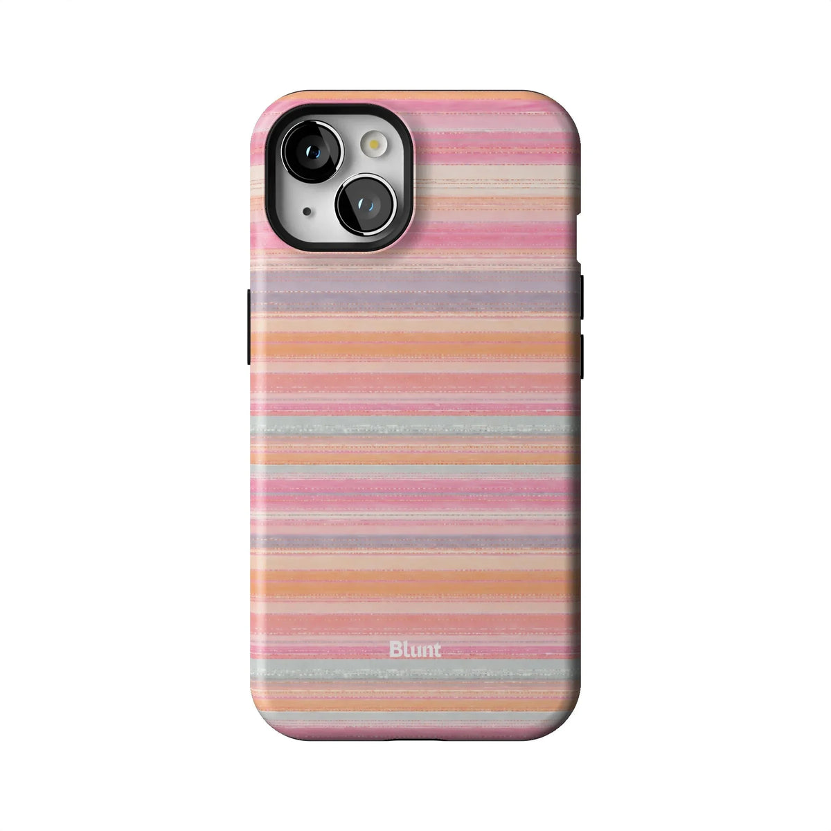 Peachy Lines iPhone Case