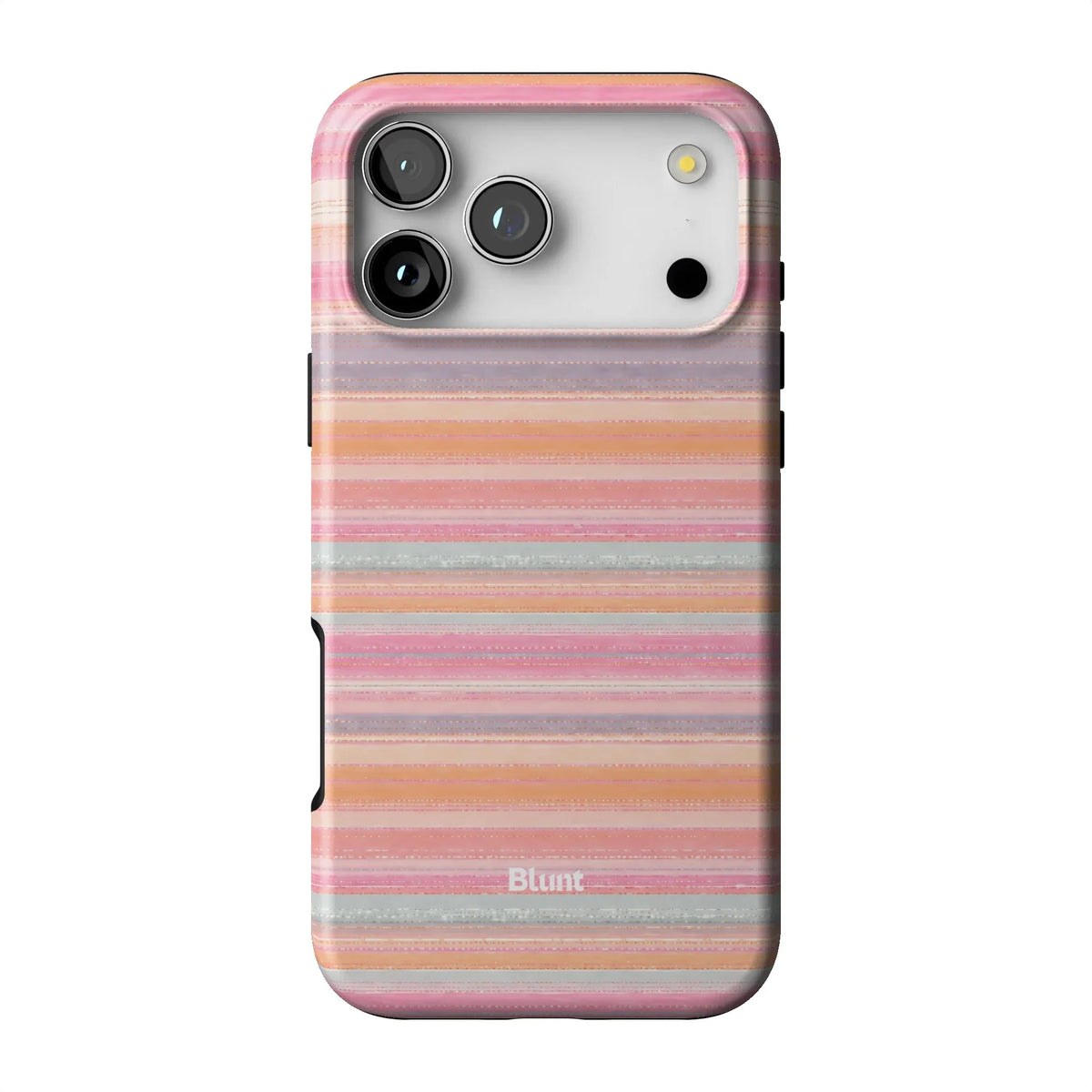 Peachy Lines iPhone Case